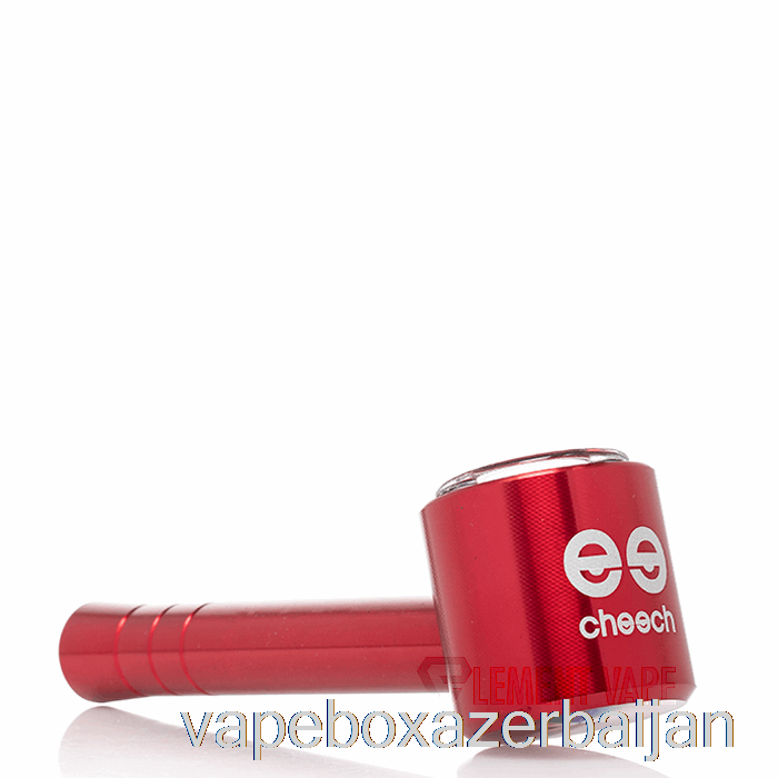 Vape Azerbaijan Cheech Metal Encased Sherlock Hand Pipe Red